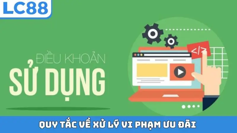 Quy tắc về xử lý vi phạm ưu đãi